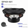 43mm 1.7Inch Full Ranges Speaker 4Ohm 3W Double Magnets Composite Membrane Waterproof Audios Driver For Portable Devices