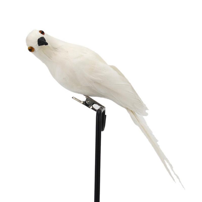 1PCS Parrot Artificial Birds Fake Foam Animal Simulation Feather Birds Models DIY Wedding Home Garden Ornament Decoration