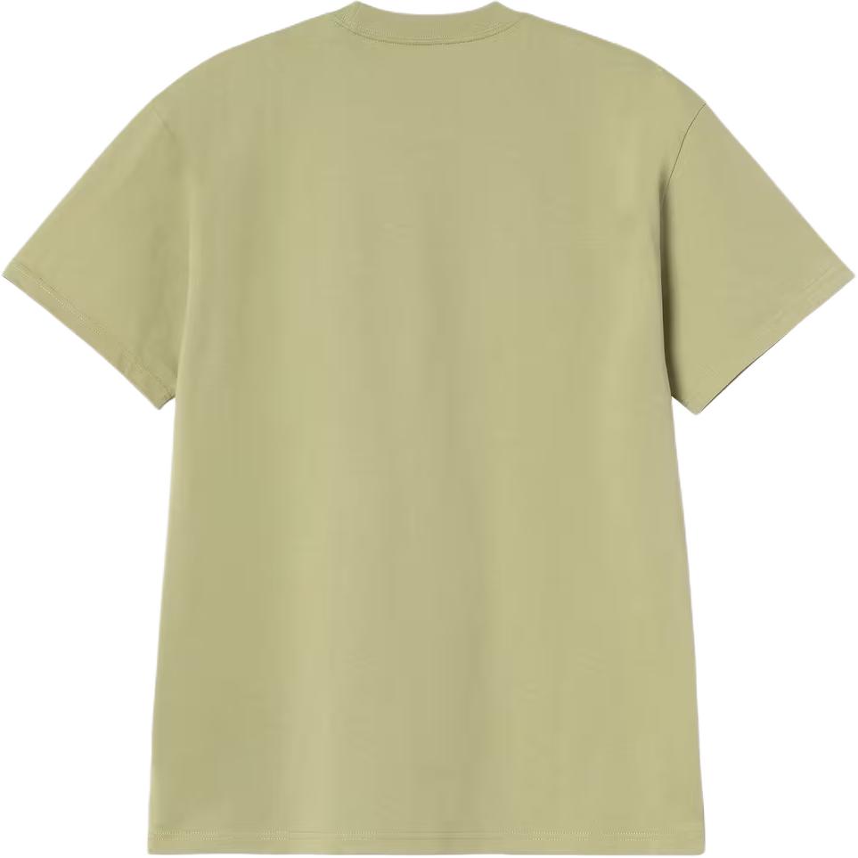 Carhartt WIP Loose Fit Embroidered Pocket Short Sleeve T-Shirt Men Tops I036204-3N8-XX