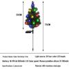 Solar Christmas Tree LED Lawn Light
