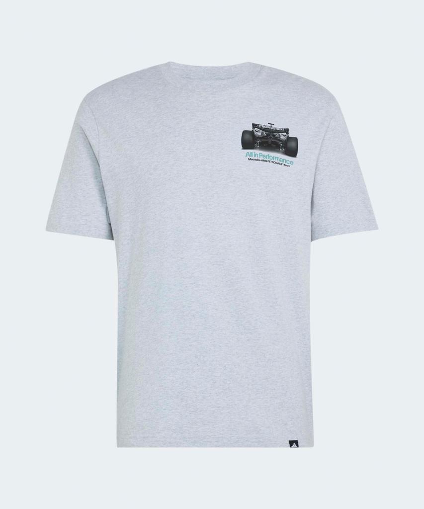 ADIDAS Mercedes-Amg Petronas F1 Team Graphic T-Shirt - Light Grey / Hy8001