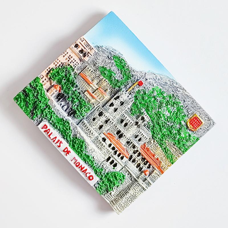 Monaco Fridge Stickers Travelling Souvenirs Home Decor Refrigerator Magnets Message Board Magnetic Stickers Wedding Gifts