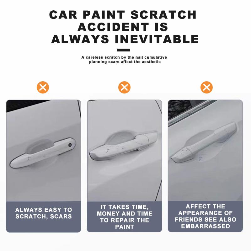 4 Pezzi Pellicola Protettiva Decorativa Adesiva Trasparente per Maniglia Porta Auto per Mazda 3 6 CX5 2 CX3 CX9 MX5 RX8 Axela Demio MS CX5 2 Axela Demio Atenza MS GJI