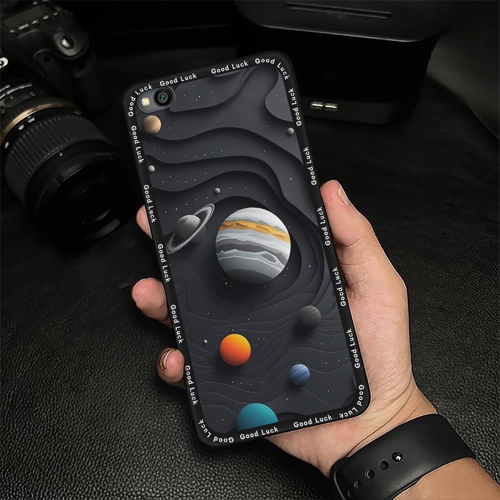 Dirt-resistant Anti-knock Phone Case For Xiaomi Redmi GO Cartoon Shockproof TPU Soft Case Waterproof Silicone Durable