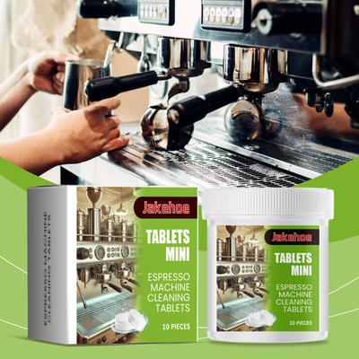 10pcs Professional Coffee Machine Cleaning Tablets Oils Cleaner Deep Cleaning 99.9% Residues Extends Appliance Lifespans