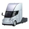 Tesla Semi Elektrische Vrachtwagen 1:24 Schaal Diecast Legering Pull-Back Modelauto - Zilver