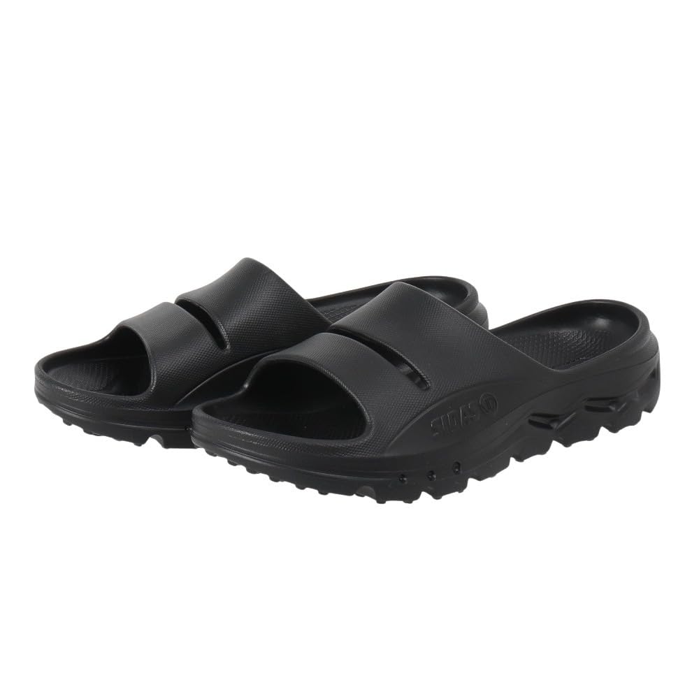 

Sidas ReCoLA Black Sports Sandals (2025001) - Recovery Sandals (Black/Size M/Men s, Women s)