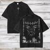 Gojo Satoru Jujutsu Kaisen Women Tshirt Washed Cotton Tshirt T Shirt Men  New Clothing Summer Short Sleeve Tees Streetwear