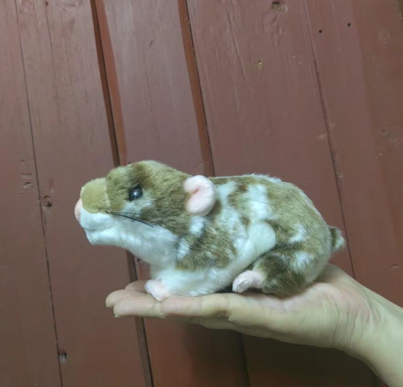 Grijs, Wit Muis Pluche Speelgoed Muis Pop Simulatie Dier Voor Kinderen Verjaardagscadeau