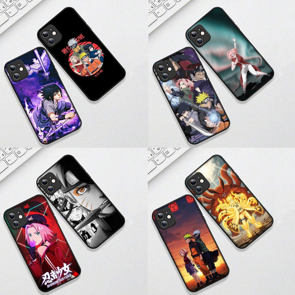 Cover for Samsung Galaxy S25 S24 S23 FE Plus Ultra S7 Edge A16 A15 5G s25+ Coque Phone Case Sasuke Haruno Sakura Narutos Kakashi