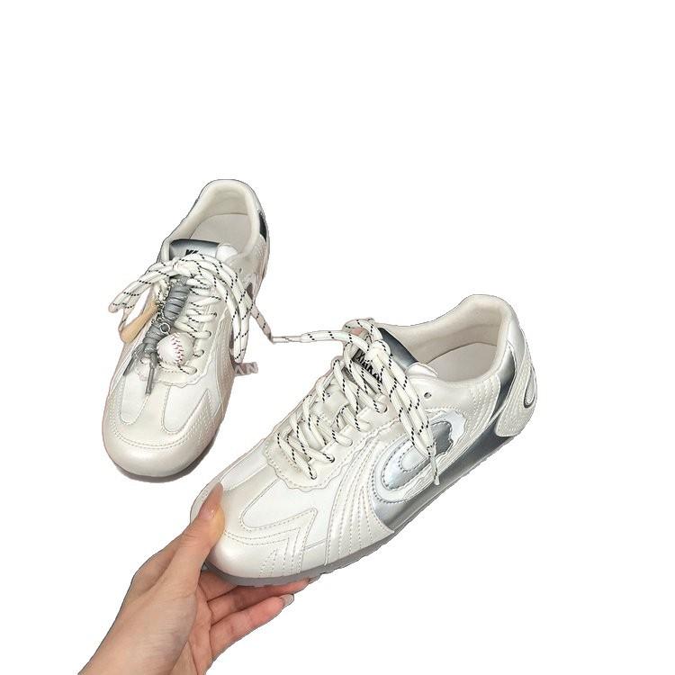 Retro versatile baseball moral training shoes for women 2025 summer new breathable thin casual sports racing Forrest Gump shoes for women
