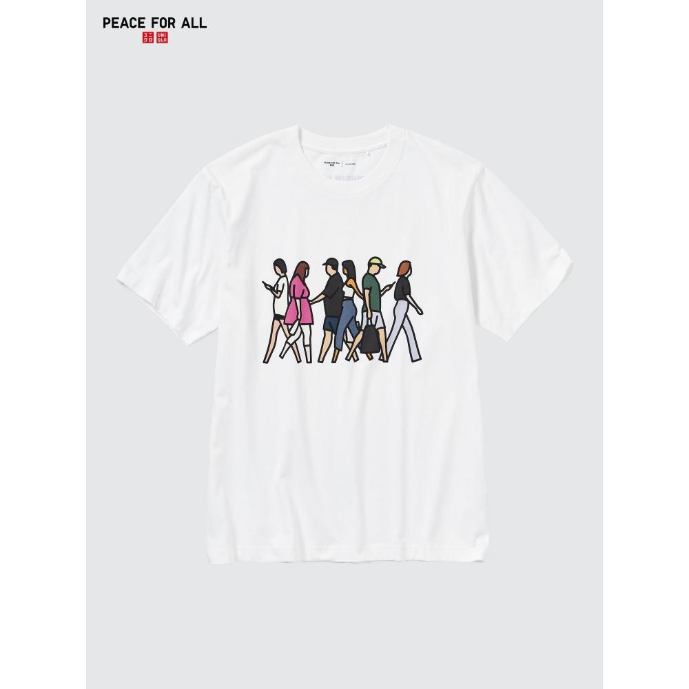 Uniqlo Japan Peace For All T shirT           