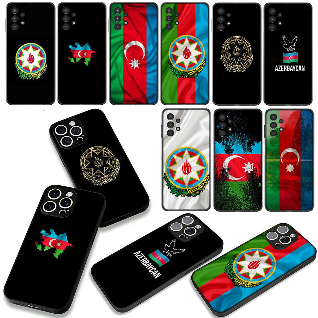 Azerbaijan Buta Flag Phone Case for Motorola Moto G54 G05 G24 G67 G55 G75 G85 G15 G57 G86 Power Edge 50 30 Ultra Fusion neo Pro