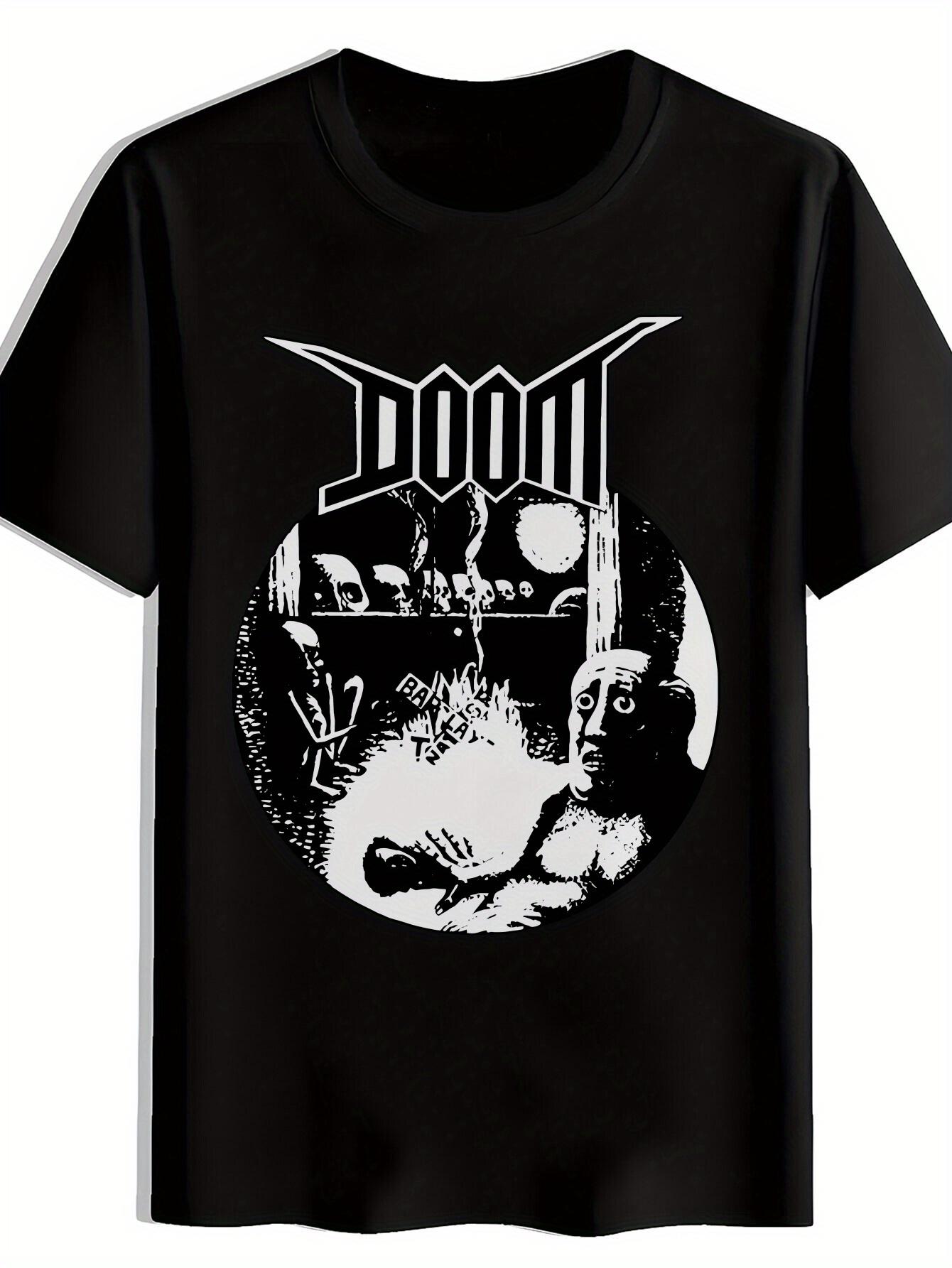 

Rock Band Graphic T-shirt - Vintage-Inspired Short Sleeve Crewneck S