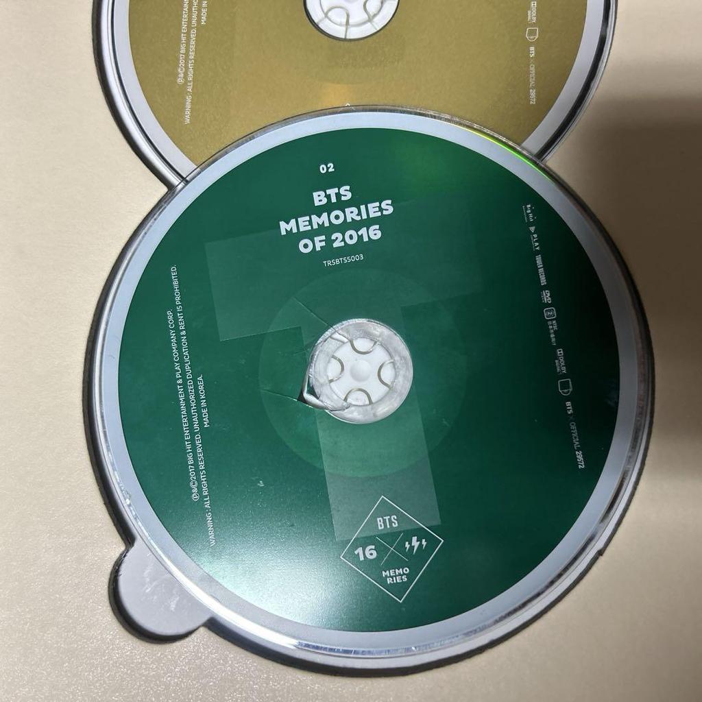 [USED] BTS MEMORIES OF 2016