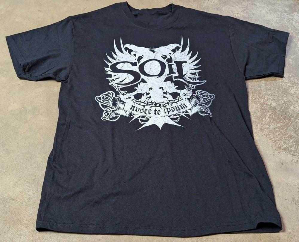 

SOil Band Black Cotton All size S-5XL Unisex Shirt HOT HT75 Unisex T-Shirt XXXXL
