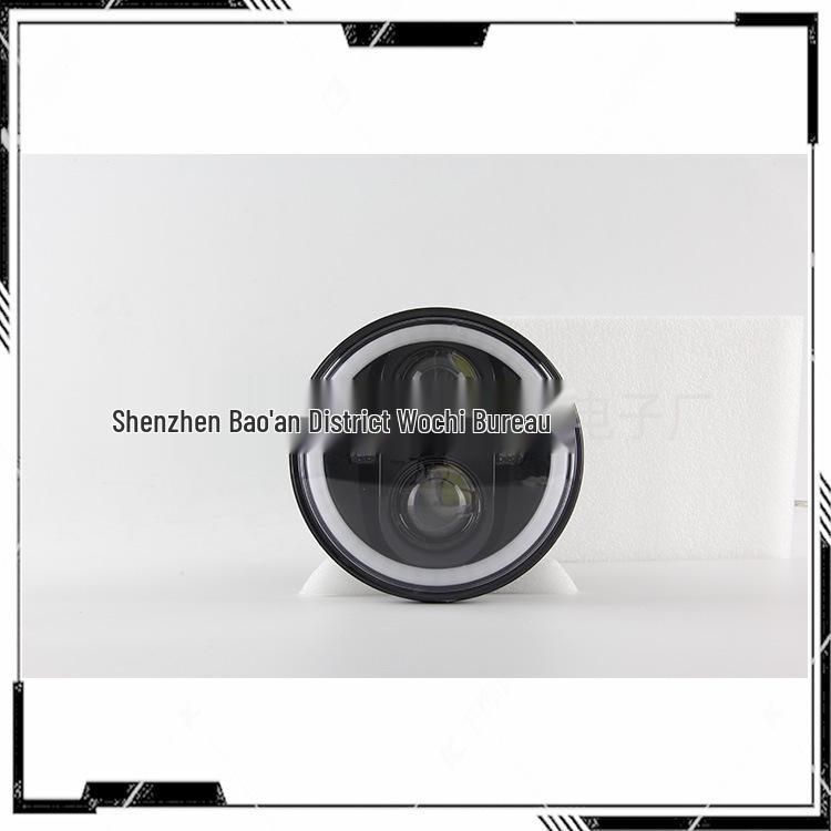 5.75" RGB LED Bluetooth Controlled Harley Motorcycle Headlight