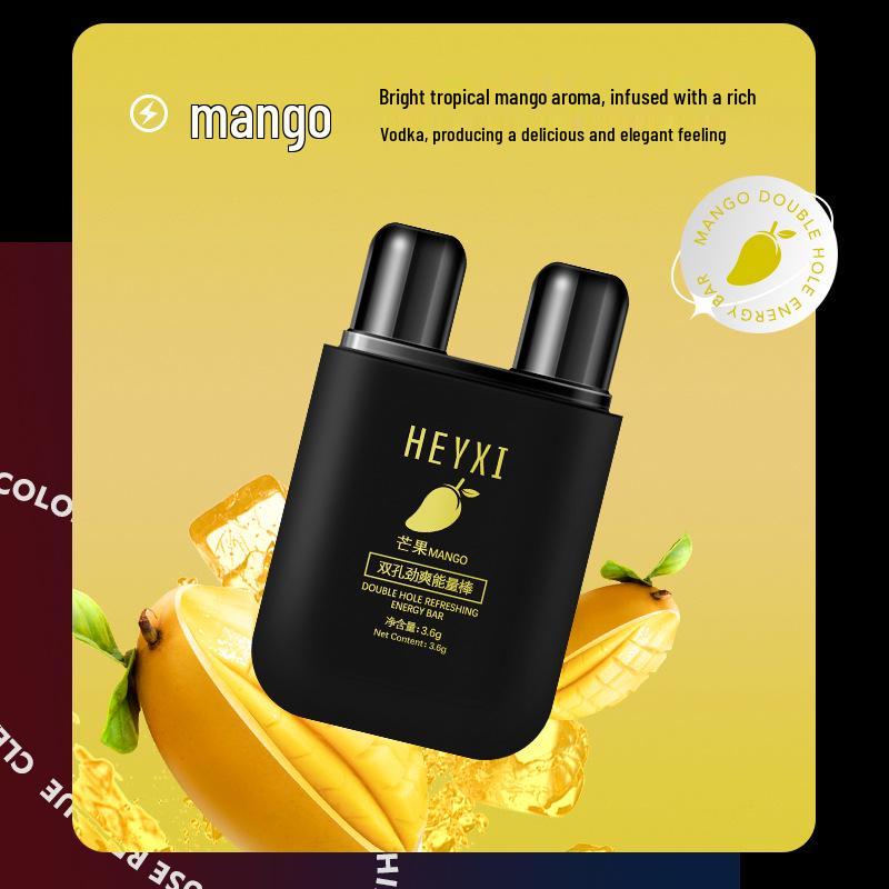 HEYXI Han Yuanxi Energy Stick: Vitality Refreshing Nasal Inhaler with Cooling Oil for Drowsy Driving.