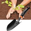 Soft Rubber Non-Slip Handle Garden Shovel for Transplanting Weeding Moving & Leveling Digging And Planting Hand Shovel