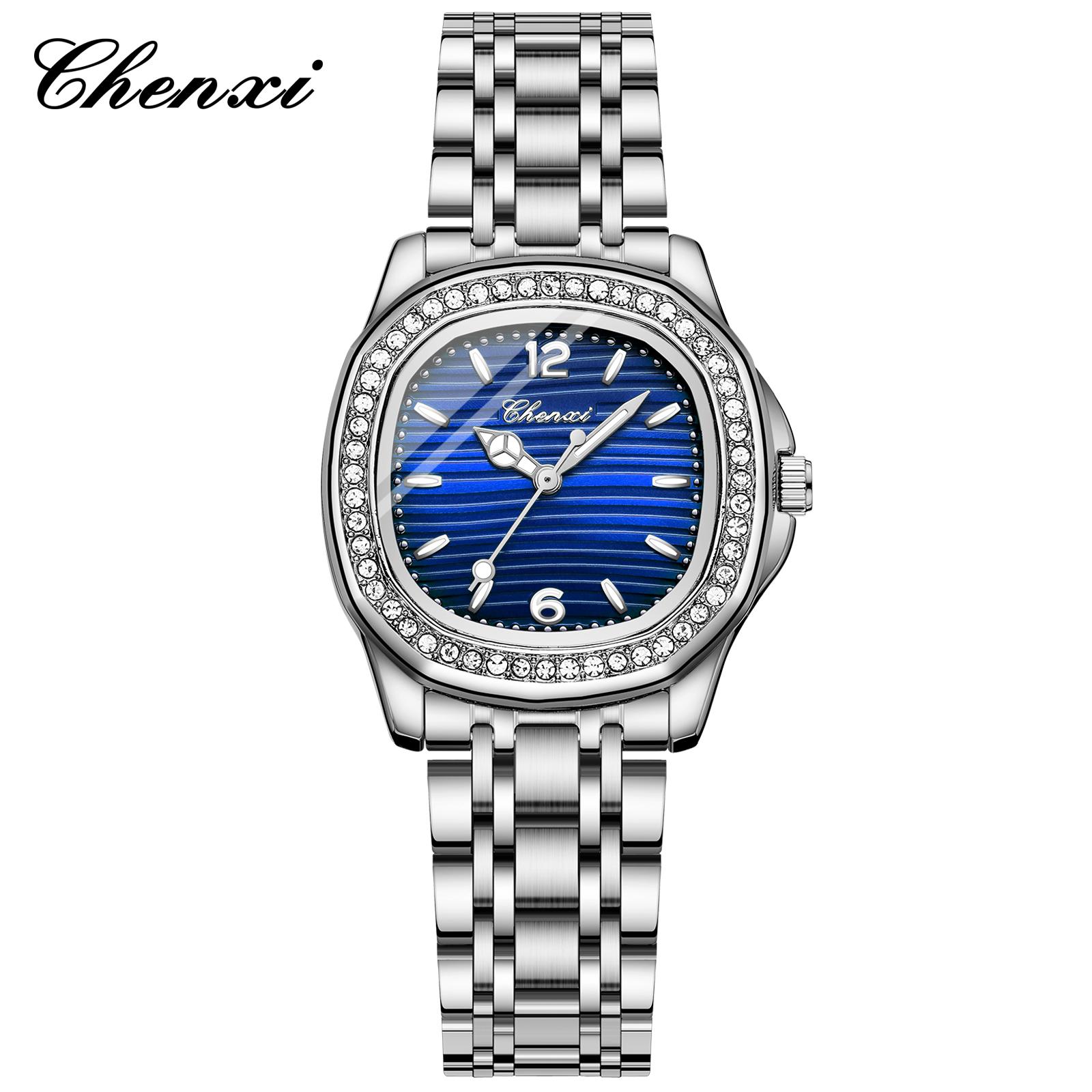 

Lady Stainless Steel Strip Watch Luxury Quartz Watch For Women Fashion Waterproof Wristwatch Relogio Feminino
