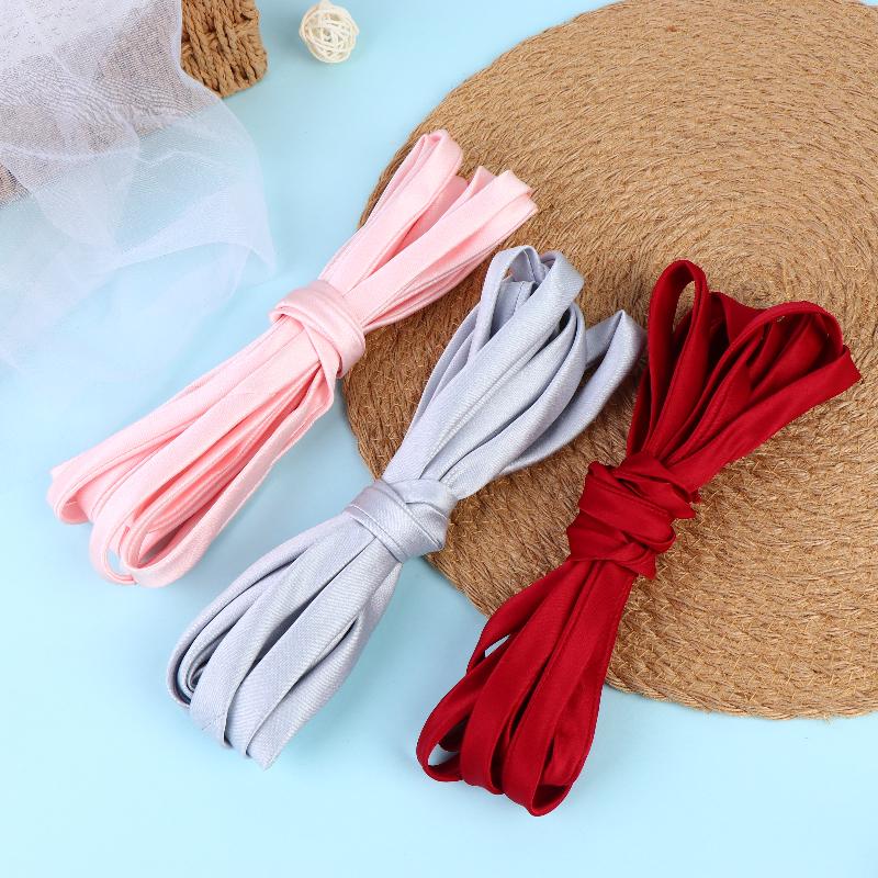 Wedding Gown Back Lacing Band 4M Long Soft Skin-friendly Ribbon Strap for Evening Dress Prom Party