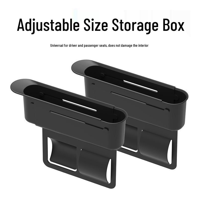 Universal Car Seat Gap Storage Box for Driver & Passenger