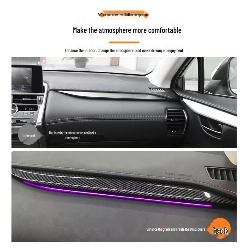 Lexus NX Custom Colorful Ambient Light - NX200/NX350 Interior Enhancement