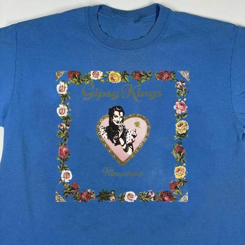 Gipsy Kings – Mosaïque Band Album T-shirt Full Size S to 5XL MD1262 Unisex T-Shirt XXXL