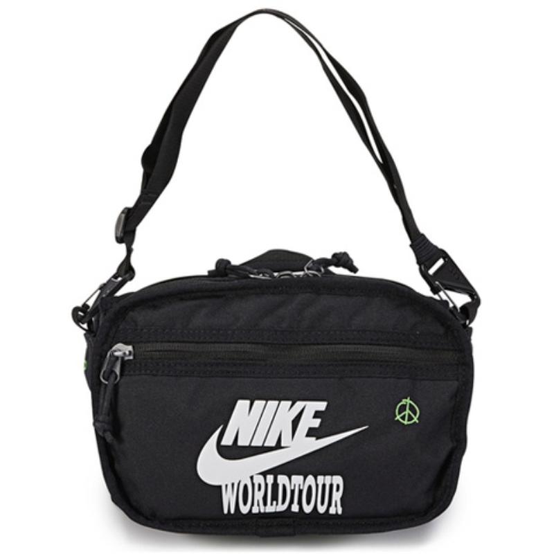Nike Bolsas de Tecido Bolsa de Ombro Bolsa Transversal Regular Masculina Preta Casual DH3079-010