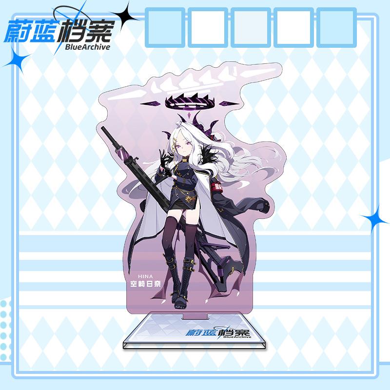 16cm Height Blue Archive Acrylic Stand Character Figurine