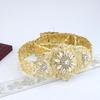 Vintage Turkish Caucasus Women Belt Gold Color Crystal Slavic Bridal Jewelry Adjustable Length