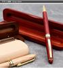 Ducale Wooden Ballpoint Pen with Copper Rose GT Barrel, Oil-Based