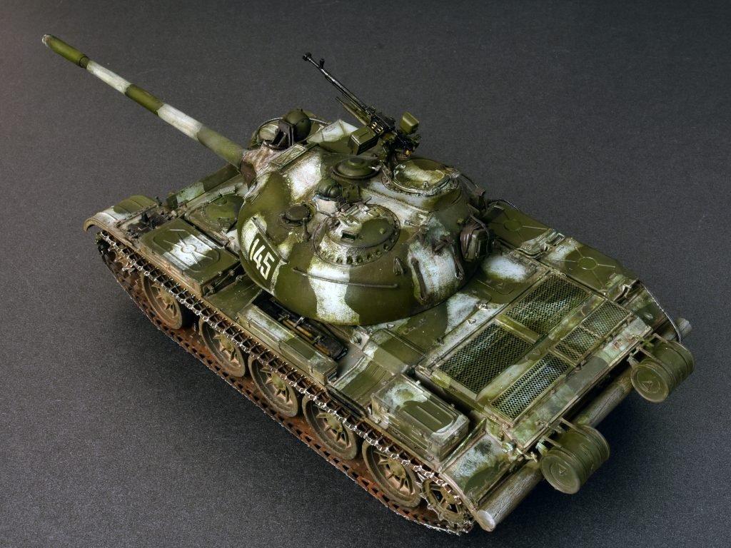 Miniart Scale Soviet Medium Early Full Interior Reproduction Plastic Model Kit MA37011 1/35 T-54B Tank, Production, (Interior Kit)