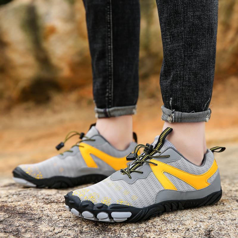 Women Men Aqua Shoes Barefoot Water Shoes Anti-Slip Quick-Drying Outdoor Beach Upstream Wading Swimming Shoe Sneakers Size 35-46