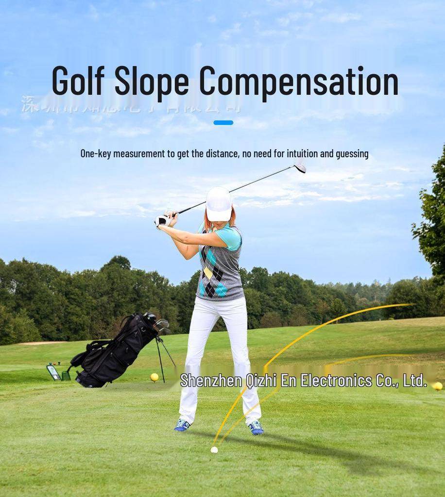 Cross-Border High-Precision Golf Laser Rangefinder with Angle Compensation