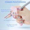 1Pcs Kids Silicone Pen Grip - Ergonomic Pencil Holder Posture Corrector for Children, Writing Aid Tool Set