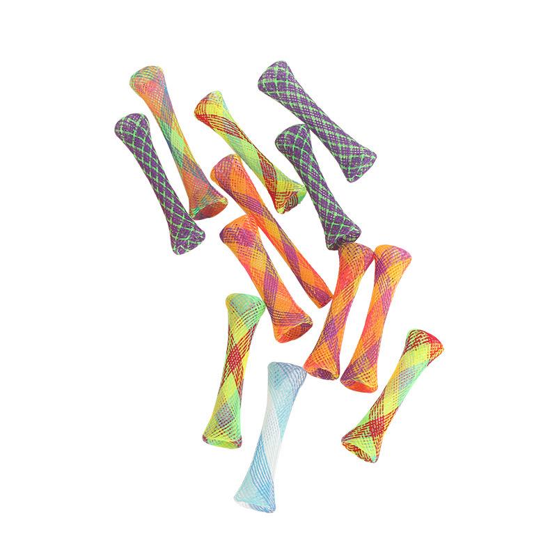 Multicolor Folding Spring Cat Toy - Elastic, Bouncing, and Telescopic Soft Tube for Playful Pets