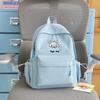 Schoolbag new Korean version junior high school student backpack women's casual simple schoolbag women's fashion large-capacity high-value backpack
