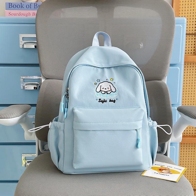 Schoolbag new Korean version junior high school student backpack women's casual simple schoolbag women's fashion large-capacity high-value backpack