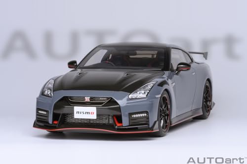 AUTOart 1/18 Scale Nissan GT-R (R35) Nismo Special Edition NISMO Stealth Gray Finished Product