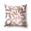 Polyester Pillow Case Automobile Decoration Home Printed Pillow Case Waist Cushion Cover Car Cushion Head Cushion Cover