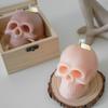 3D Skull Candle Silicone Mold DIY Halloween Decorative Candle Handmade Soap Plaster Epoxy Craft Casting Tools for Home Gifts