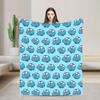 Gumballs Face Cartoon Blanket Wool Throw Blanket Bedroom Sofa Decoration Ultra-Soft Warm Bedsprea,