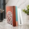 Hummingbird Bookends 1 Pair Metal for Shelves Decorative Heavy Duty Book Ends Stoppers Unique Design Office Desk Shelf Non-Skid Holder Organizer