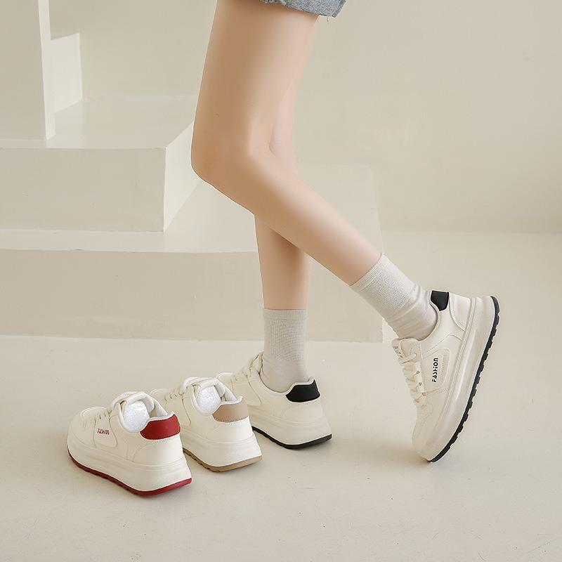 Little white shoes children's spring new female students' leisure sports versatile board shoes street shot 2