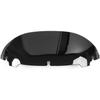 WYNMOTO 7" Black Windshield Windscreen Wind Splitter Fit For 2014-2022 Harley Davidson Touring Electra Glide Street Glide 2015 2016 2017 2018 2019