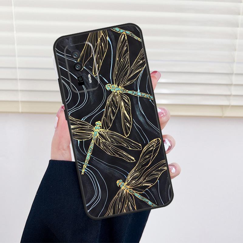 Dragonfly Cover For Xiaomi 15 14 13 Ultra 11T 12T 13T 14T Pro POCO X7 Pro X3 X5 X6 M6 F5 F6 Pro Case