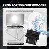 2PCS 3157 Bulb for Car,Long-Term Use Tail Lights Bulb as Halogen Light Bulbs 12V P27-5W 3000K,Essential Brake Light Bulbs Replacement Compatible with