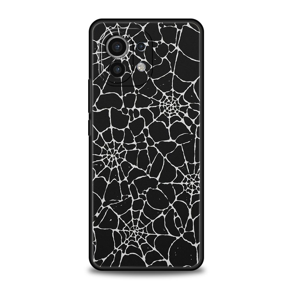 Phone Case Cover for Xiaomi Poco F7 F6 F5 F4 F3 X7 X6 X5 X4 X3 NFC M4 C51 C55 GT Pro 5G Soft TPU Fundas Spider Web Capas Coque