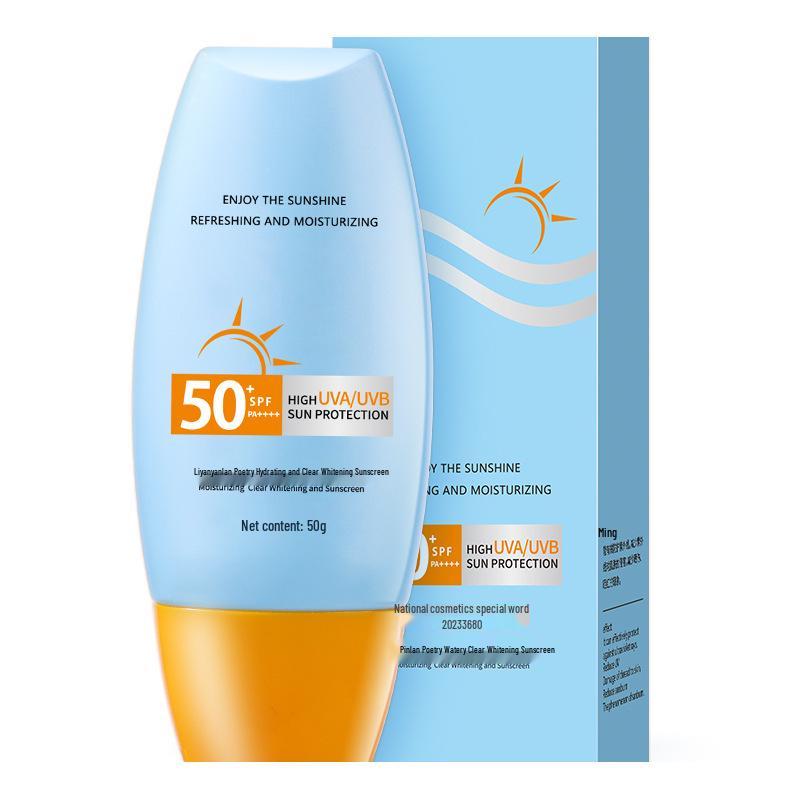 Liyalan Pink Hat Waterproof Anti-UV Sunscreen Spray & Concealer Primer Lotion. 50ml